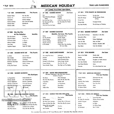 Tras - Mexican Holiday