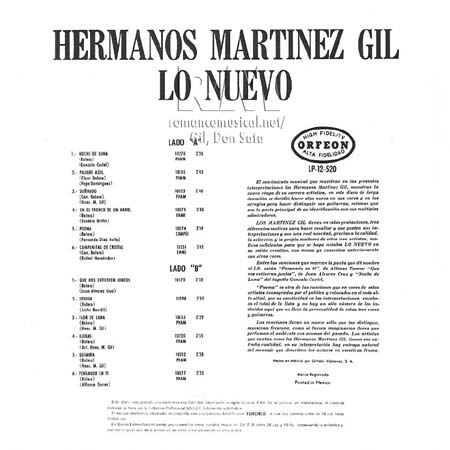 Tras - Hermanos Martínez Gil