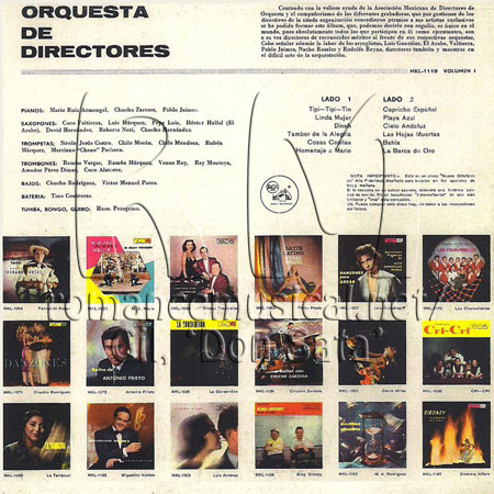 Tras - Orquesta de Directores